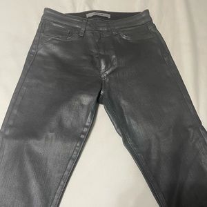 Joe’s Jeans coated slate grey- Charlie